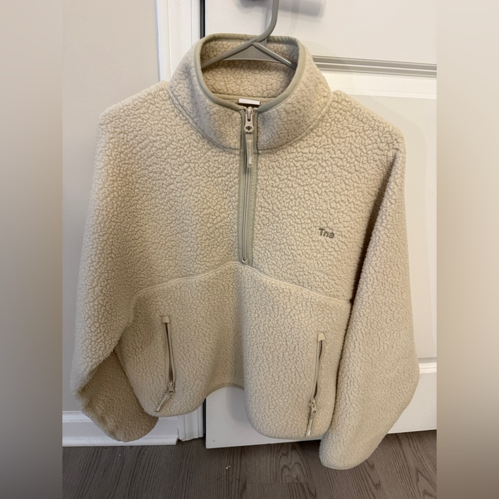 Aritzia Polartec Thermal Pro 1/2 Zip Hi-Hip fleece sweater